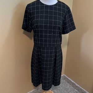 ❤️‍🔥BOGO FREE H&M Short Sleeve Dress Houndstooth Business Casual